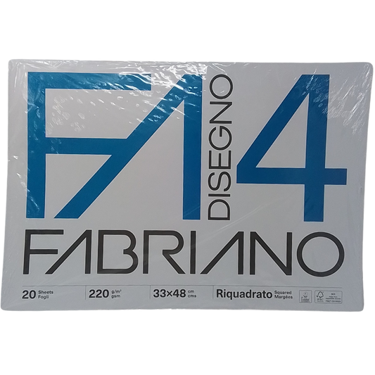 FABRIANO - BLOCCO DA DISEGNO FA4 33X48 CM RIQUADRATO