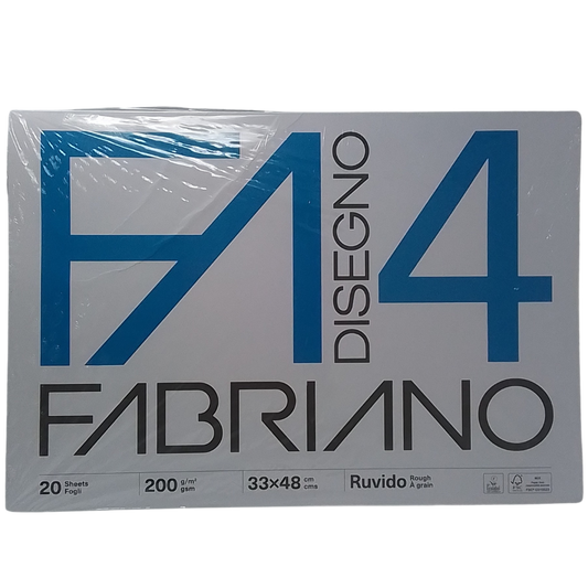 FABRIANO - BLOCCO DA DISEGNO FA4 33X48 CM RUVIDO