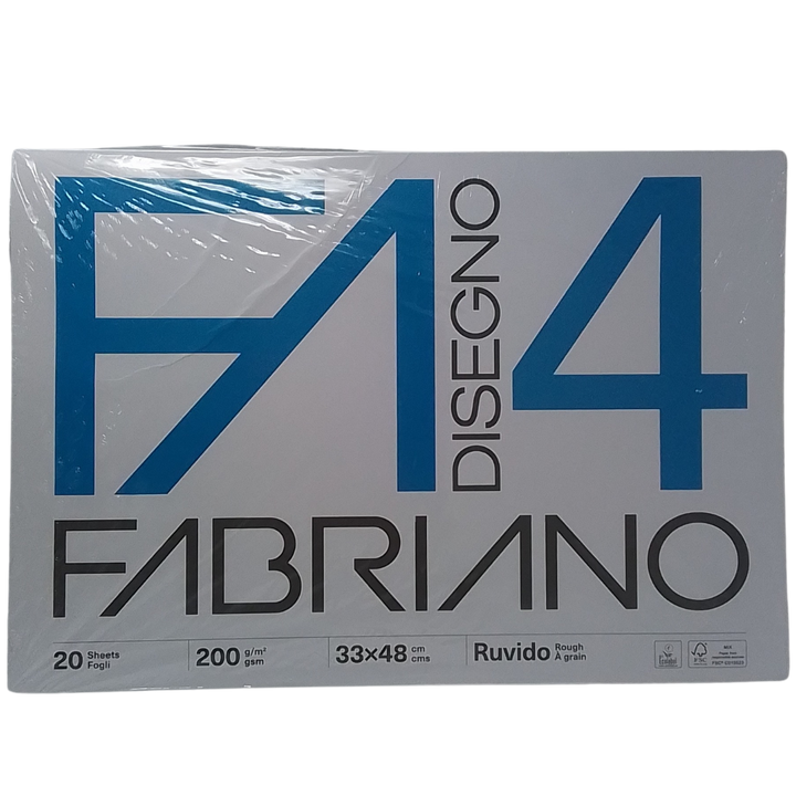 FABRIANO - BLOCCO DA DISEGNO FA4 33X48 CM RUVIDO