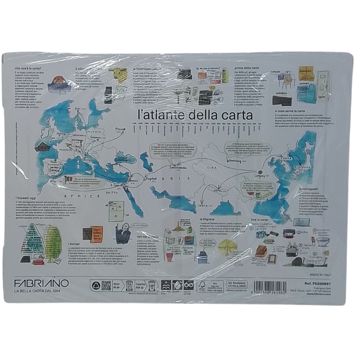 FABRIANO - BLOCCO DA DISEGNO FA4 24X33 CM LISCIO