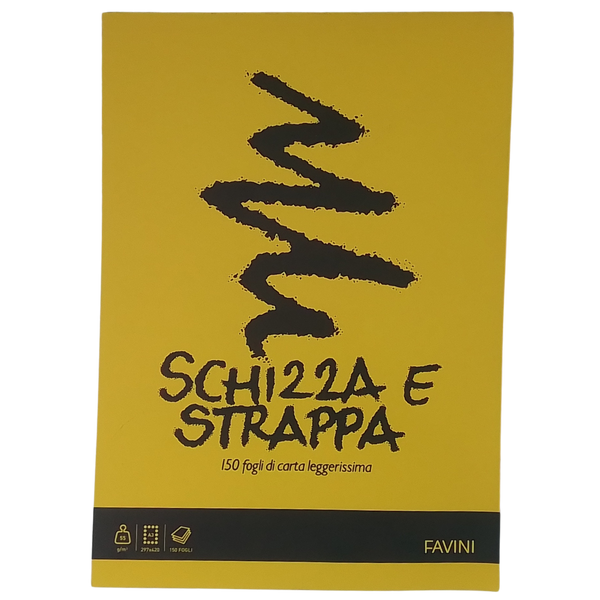 FAVINI - BLOCCO SCHIZZA E STRAPPA A3