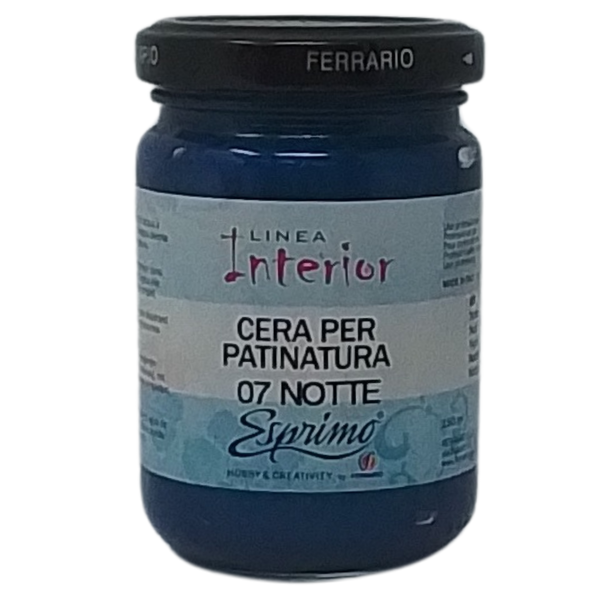 FERRARIO - CERA PER PATINATURA LINEA INTERIOR ESPRIMO 07 NOTTE