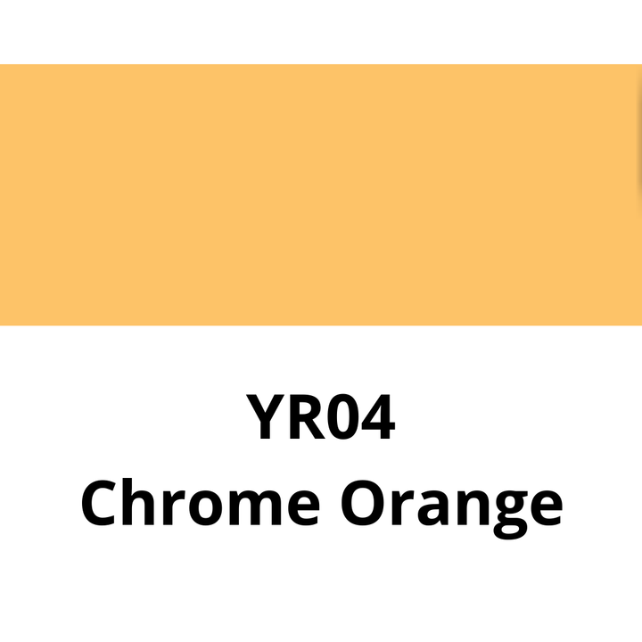 COPIC - CIAO BRUSH PEN SFUSI (TONALITÀ CALDE) YR04 CHROME ORANGE