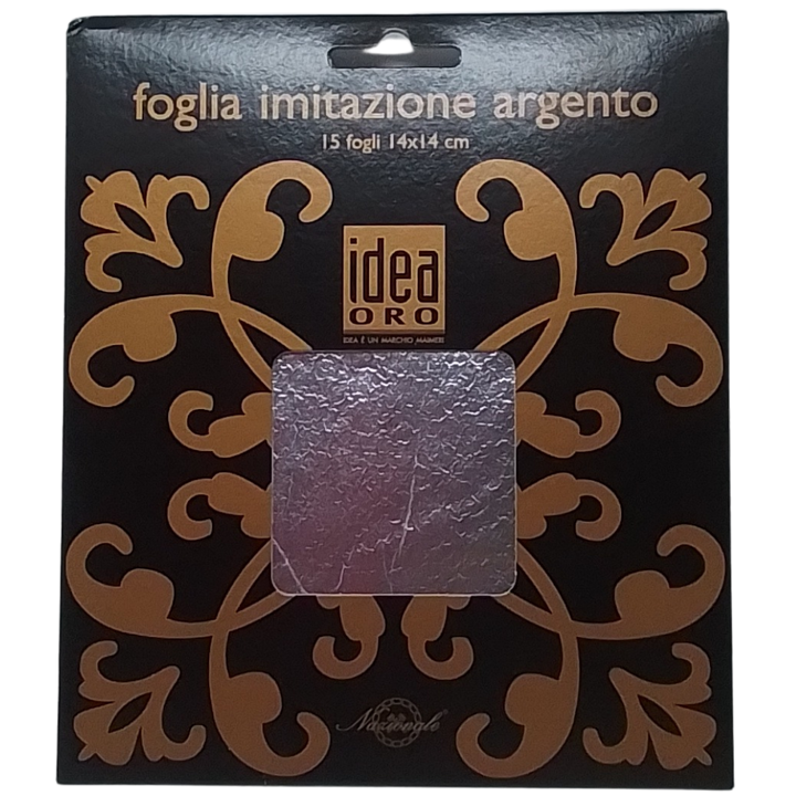 MAIMERI - FOGLIA IMITAZIONE ARGENTO