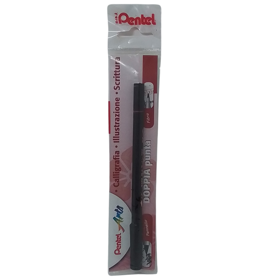 PENTEL - ARTS PENNARELLO NERO DOPPIA PUNTA