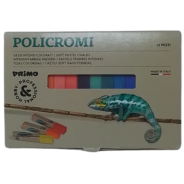 PRIMO - CONF. 12 GESSI INTENSI COLORATI POLICROMI