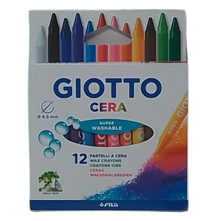 GIOTTO - CONF. 12 PASTELLI A CERA