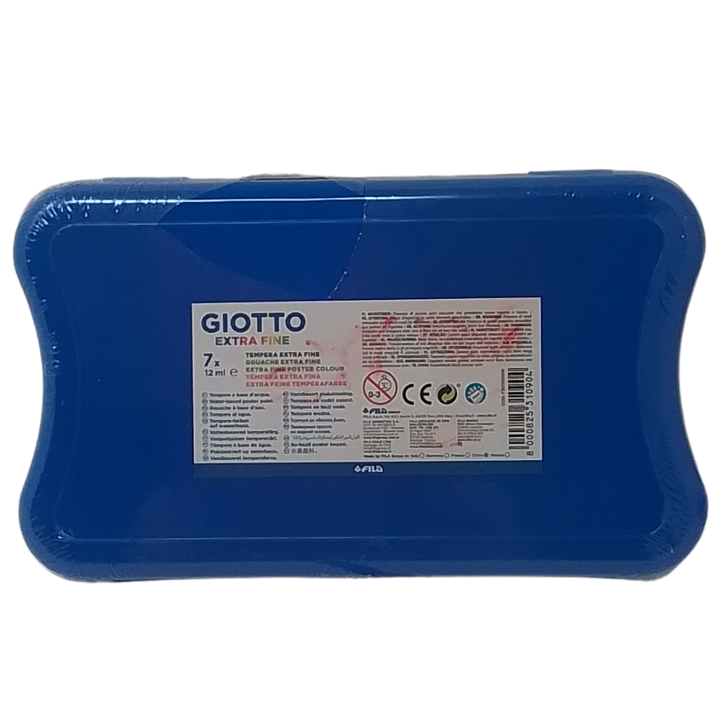 GIOTTO - CONF. 7 TUBETTI DI TEMPERA EXTRAFINE
