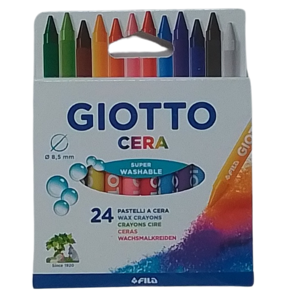 GIOTTO - CONF. 24 PASTELLI A CERA
