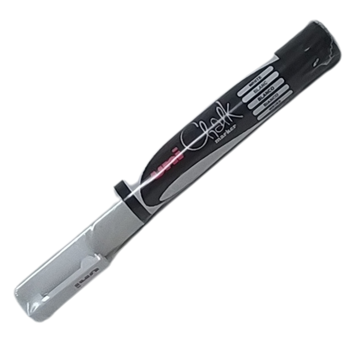 4096:UNI - CHALK MARKER BIANCO 1.3MM (PENNARELLO A GESSO LIQUIDO)
