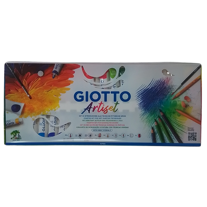 GIOTTO - ARTISET (SET DI INTRODUZIONE ALLE TECNICHE PITTORICHE UMIDE)