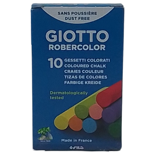 GIOTTO - ROBERCOLOR 10 GESSETTI COLORATI