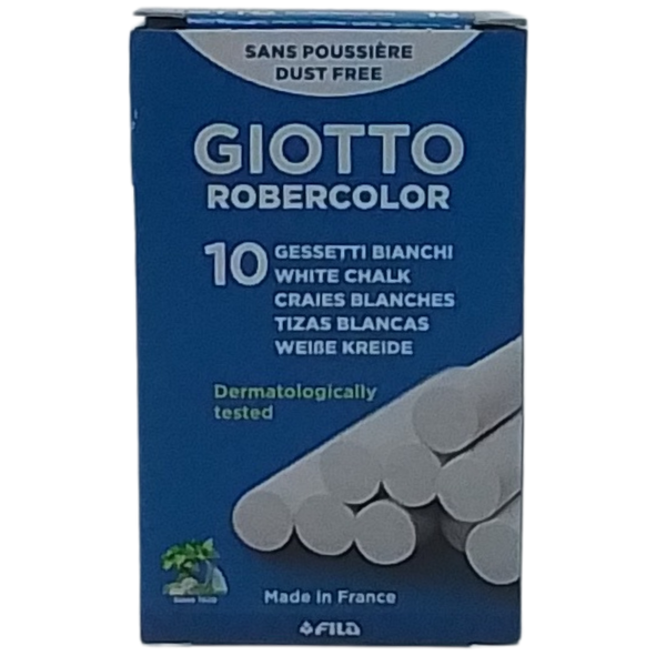 GIOTTO - ROBERCOLOR 10 GESSETTI BIANCHI