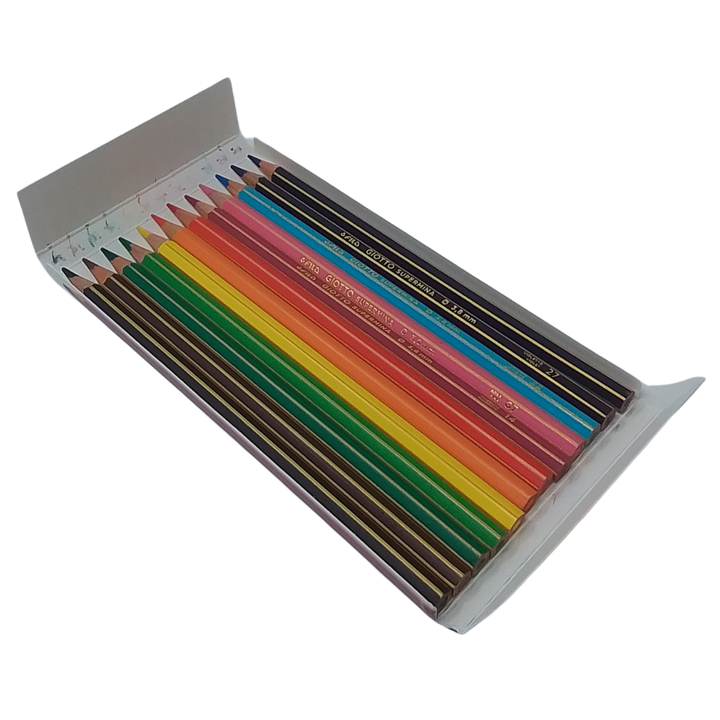 GIOTTO - CONF. 12 MATITE COLORATE SUPERMINA