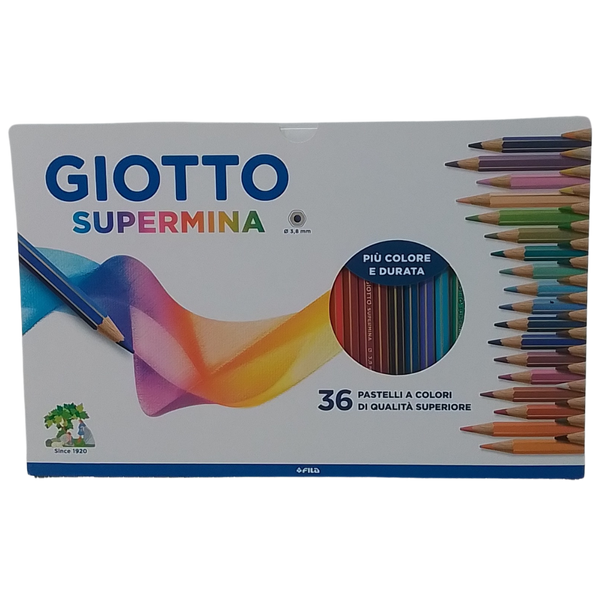 GIOTTO - CONF. 36 MATITE COLORATE SUPERMINA