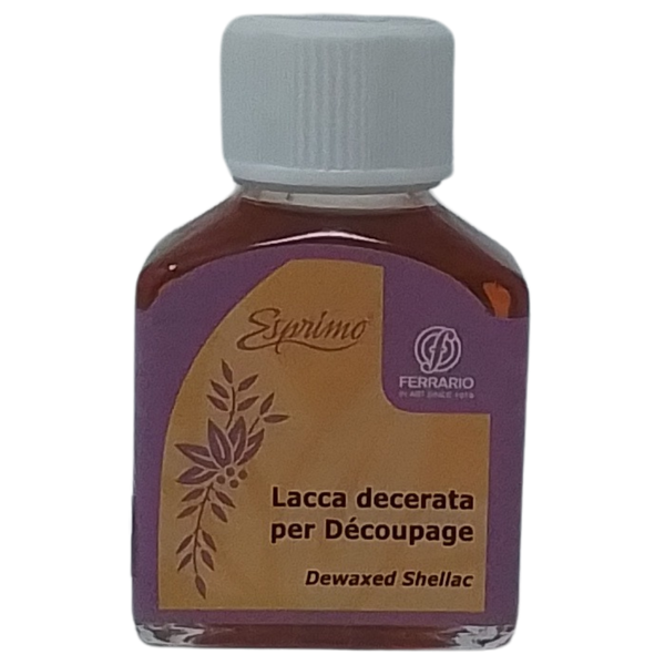 FERRARIO - LACCA DECERATA PER DECOUPAGE ESPRIMO