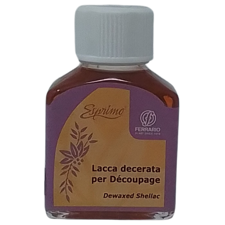 FERRARIO - LACCA DECERATA PER DECOUPAGE ESPRIMO