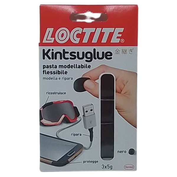 LOCTITE - KINTSUGLUE NERO (PASTA MODELLABILE FLESSIBILE)