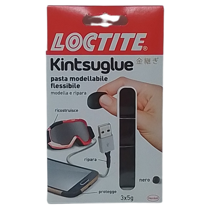LOCTITE - KINTSUGLUE NERO (PASTA MODELLABILE FLESSIBILE)