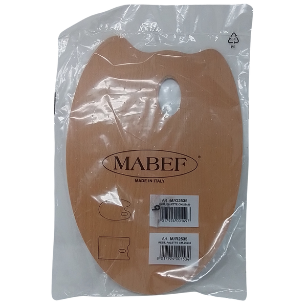 MABEF - TAVOLOZZA OVALE 25X35 CM