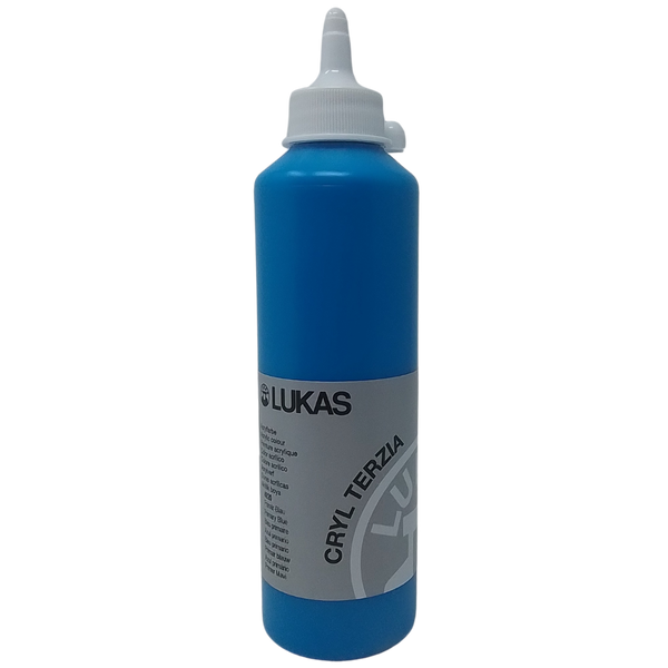 LUKAS - COLORE ACRILICO CRYL TERZIA 500ML BLU PRIMARIO