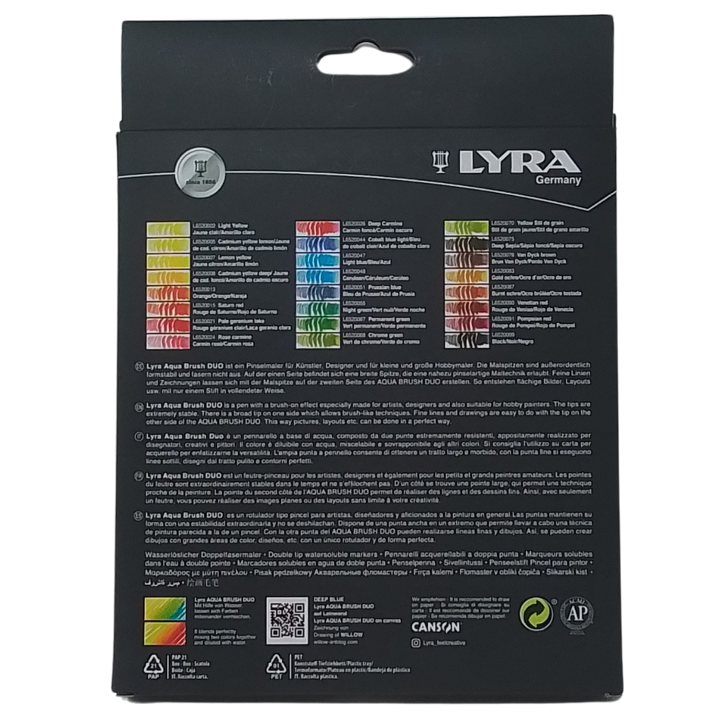 LYRA - CONF. 24 AQUA BRUSH DUO