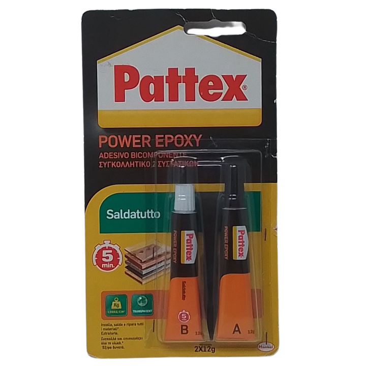 PATTEX - POWER EPOXY ADESIVO BICOMPONENTE SALDATUTTO