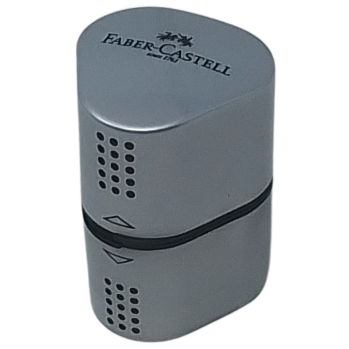 FABER-CASTELL - TEMPERAMATITE GRIP A 3 FORI CON SERBATOIO