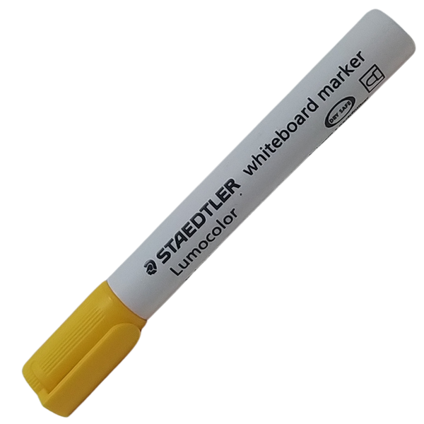 STAEDTLER - LUMOCOLOR PENNARELLO DA LAVAGNA RICARICABILE PUNTA TONDA GIALLO