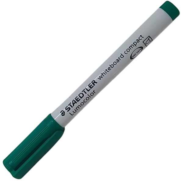 STAEDTLER - LUMOCOLOR PENNARELLO DA LAVAGNA PUNTA A PROIETTILE VERDE