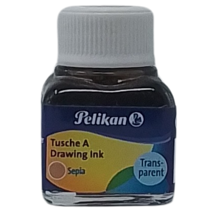 PELIKAN - INCHIOSTRO DI CHINA TRASPARENTE 15 SEPPIA
