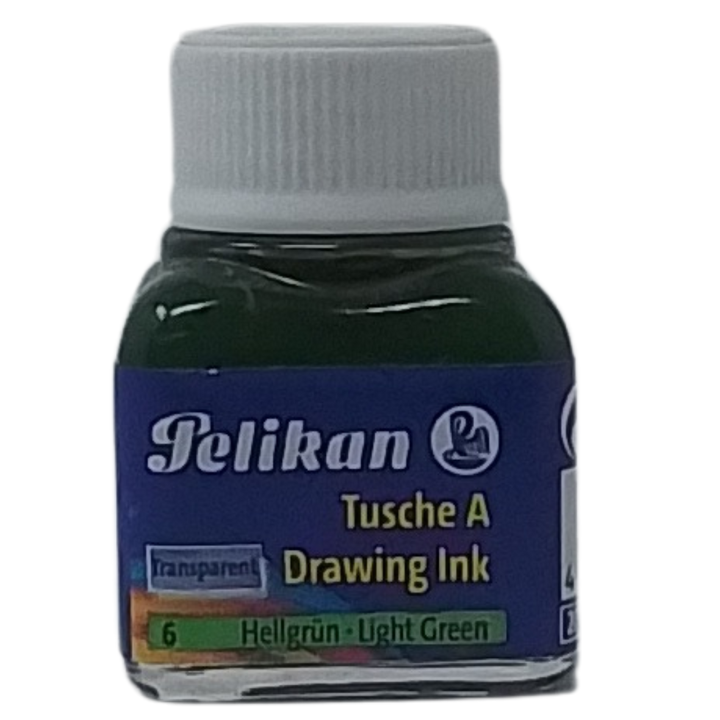 PELIKAN - INCHIOSTRO DI CHINA TRASPARENTE 6 VERDE CHIARO