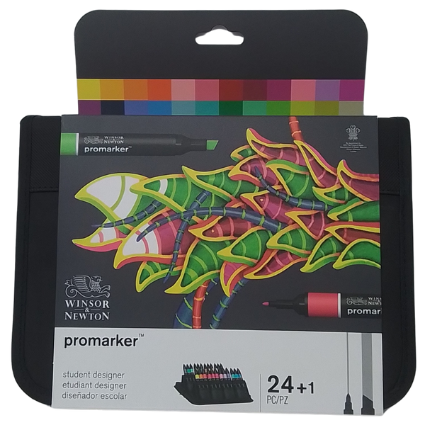 WINSOR & NEWTON - CONF. 24+1 PROMARKER DESIGNER STUDENTI