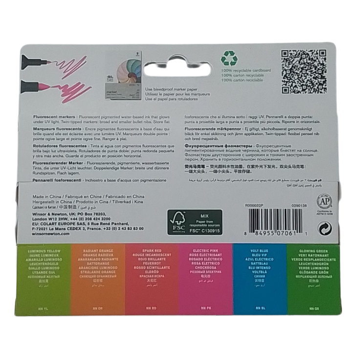 WINSOR & NEWTON - CONF. 6 PROMARKER NEON