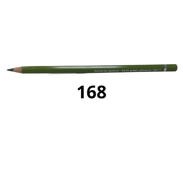 FABER-CASTELL - MATITE ACQUERELLABILI ALBRECHT DURER 168 EARTH GREEN YELLOWISH