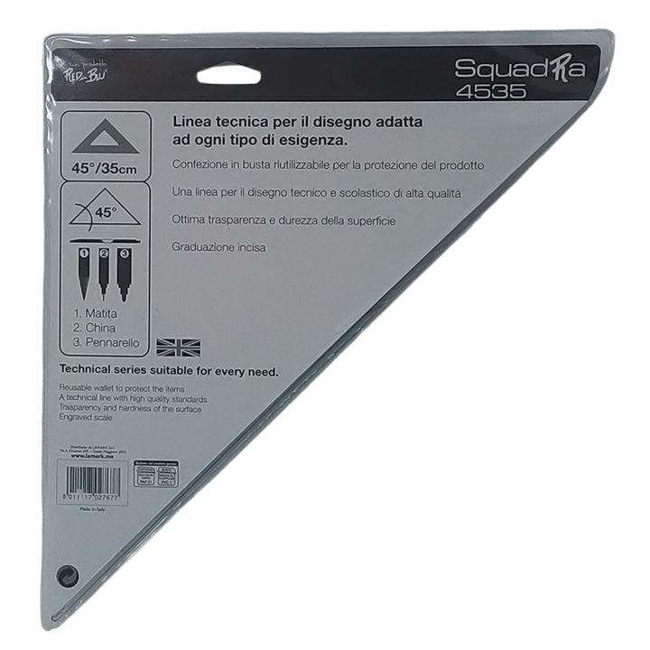 REDINBLU - SQUADRA 45°/35CM