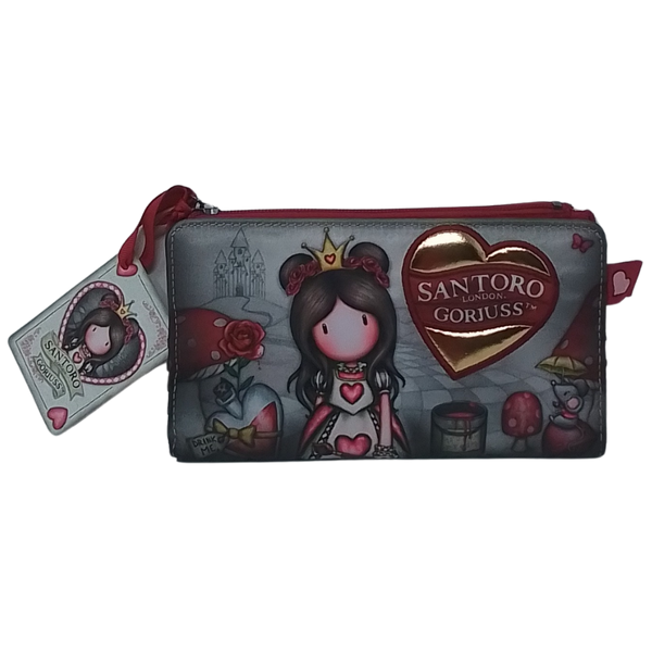 SANTORO LONDON - GORJUSS PORTAFOGLIO QUEEN OF HEARTS