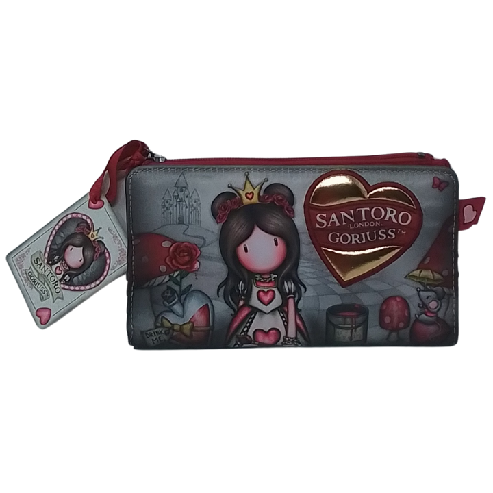 SANTORO LONDON - GORJUSS PORTAFOGLIO QUEEN OF HEARTS