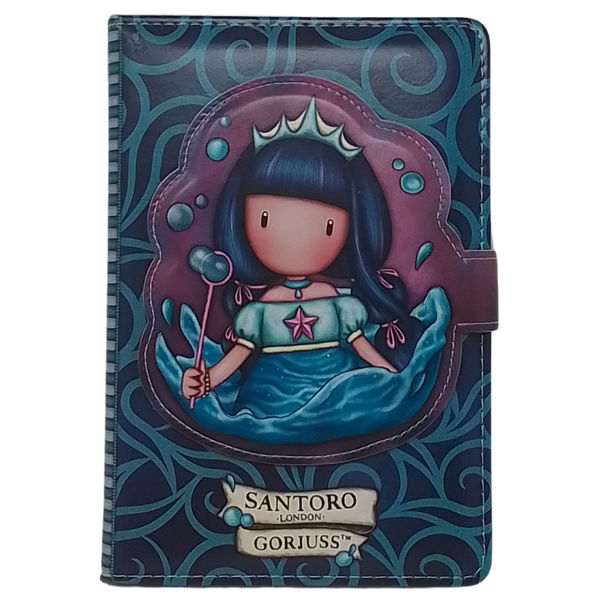 SANTORO LONDON - GORJUSS NOTEBOOK ACQUA