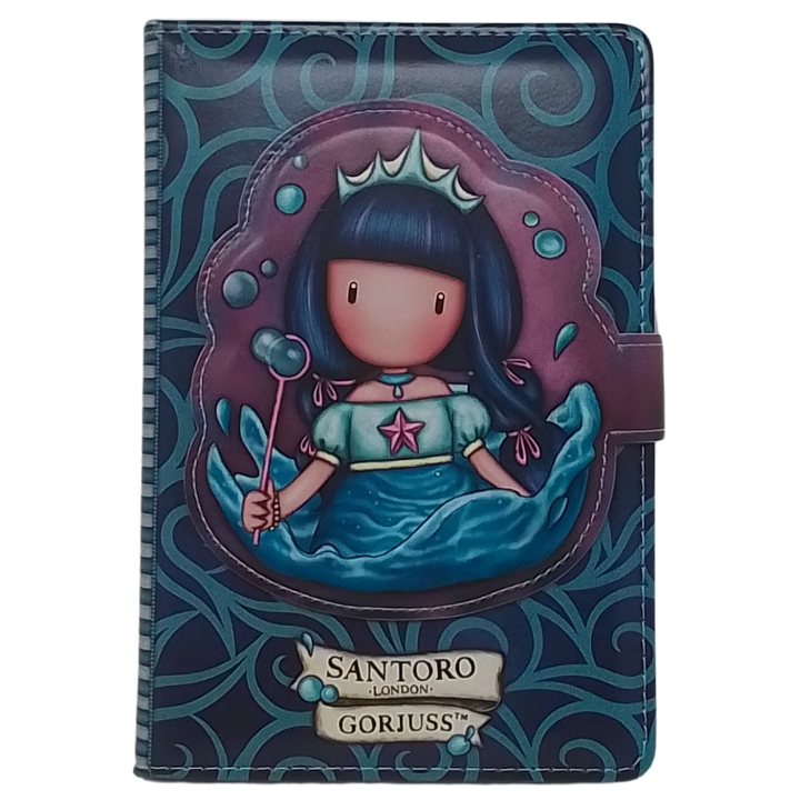 SANTORO LONDON - GORJUSS NOTEBOOK ACQUA
