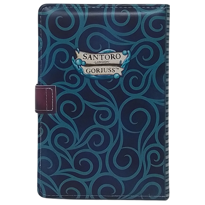 SANTORO LONDON - GORJUSS NOTEBOOK ACQUA