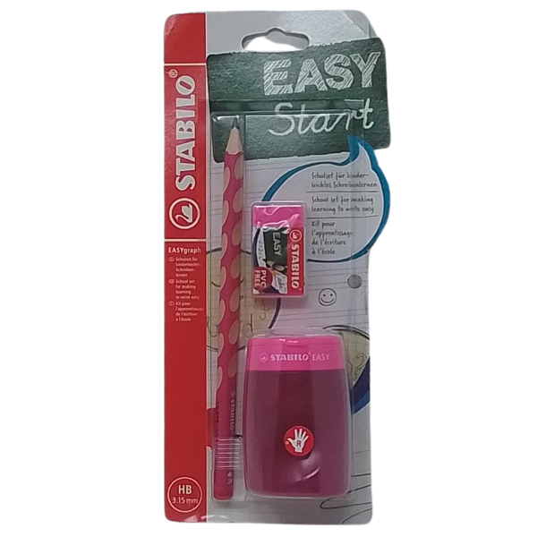 STABILO - EASY START KIT SCOLASTICO PER L'APPRENDIMENTO DELLA SCRITTURA PER DESTRIMANI