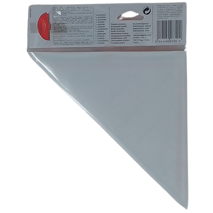 MAPED - TECHNIC GEO SQUADRA GEOMETRICA 4 IN 1 45°/26CM