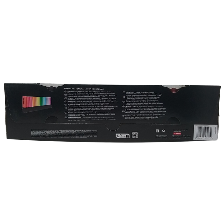 STABILO - BOSS ORIGINAL CONF. 23 EVIDENZIATORI + DESKSET EDIZIONE SPECIALE