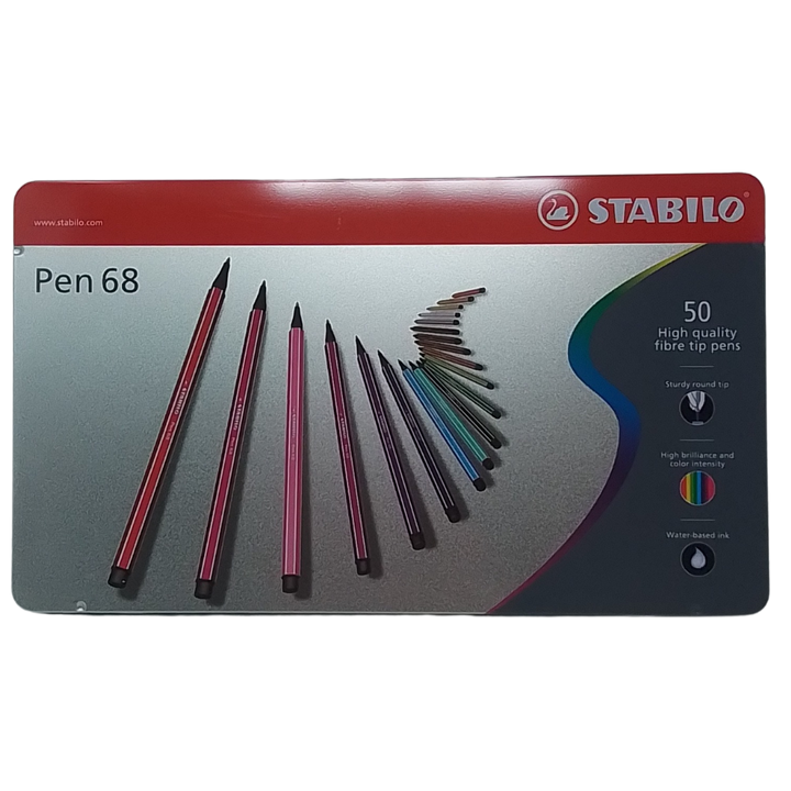STABILO - PEN 68 CONF. 50 PENNARELLI DI ALTISSIMA QUALITA'