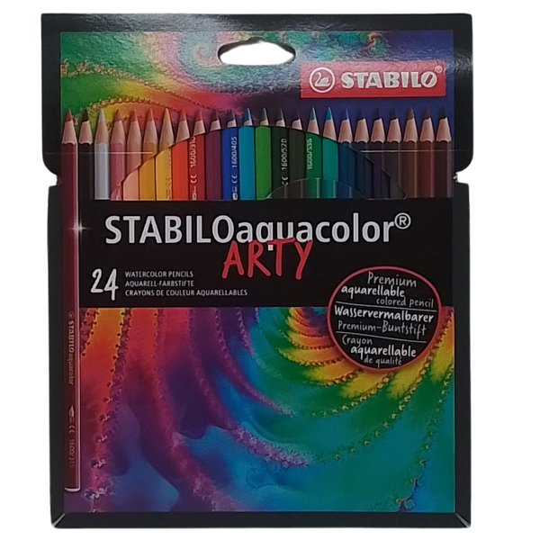 STABILO - AQUACOLOR ARTY CONF. 24 MATITE ACQUERELLABILI