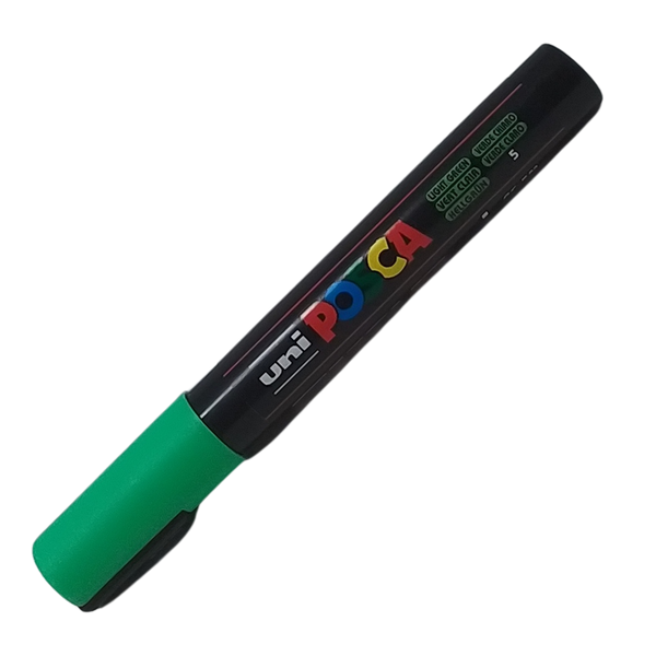 UNI - POSCA PENNARELLO A VERNICE PC-5M (PUNTA 1.8) 5 VERDE CHIARO