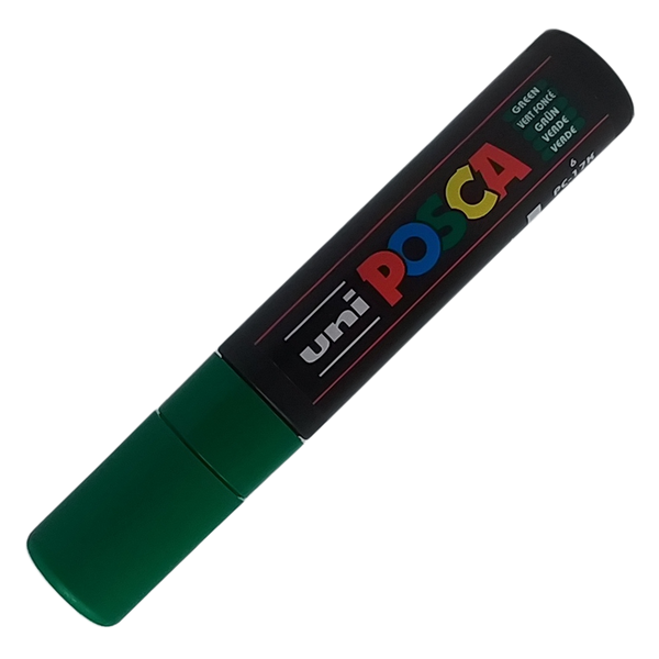 UNI - POSCA PENNARELLO A VERNICE PC-17K (PUNTA 15) 6 VERDE