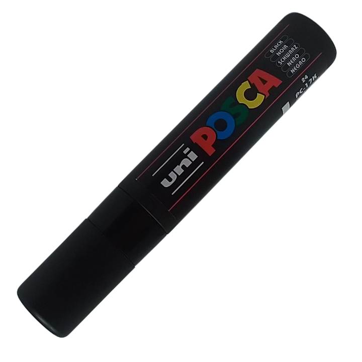 UNI - POSCA PENNARELLO A VERNICE PC-17K (PUNTA 15) 24 NERO