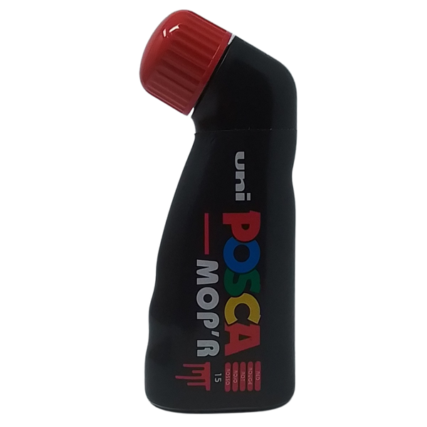 UNI - POSCA MOP'R PENNARELLO A VERNICE PCM-22 (PUNTA 3) 15 ROSSO